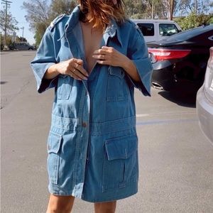 🌸Short-sleeve Denim Jacket.